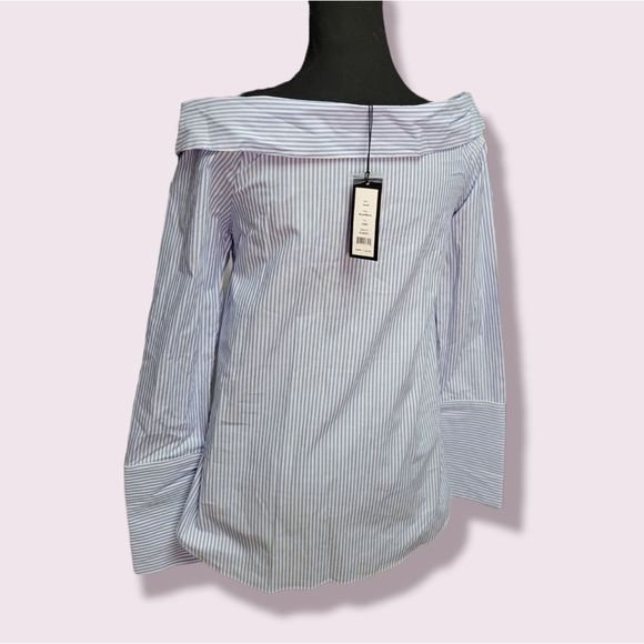 romeo & Juliet | Button Down, Off the Shoulder Top | Various Sizes - Picture 9 of 10